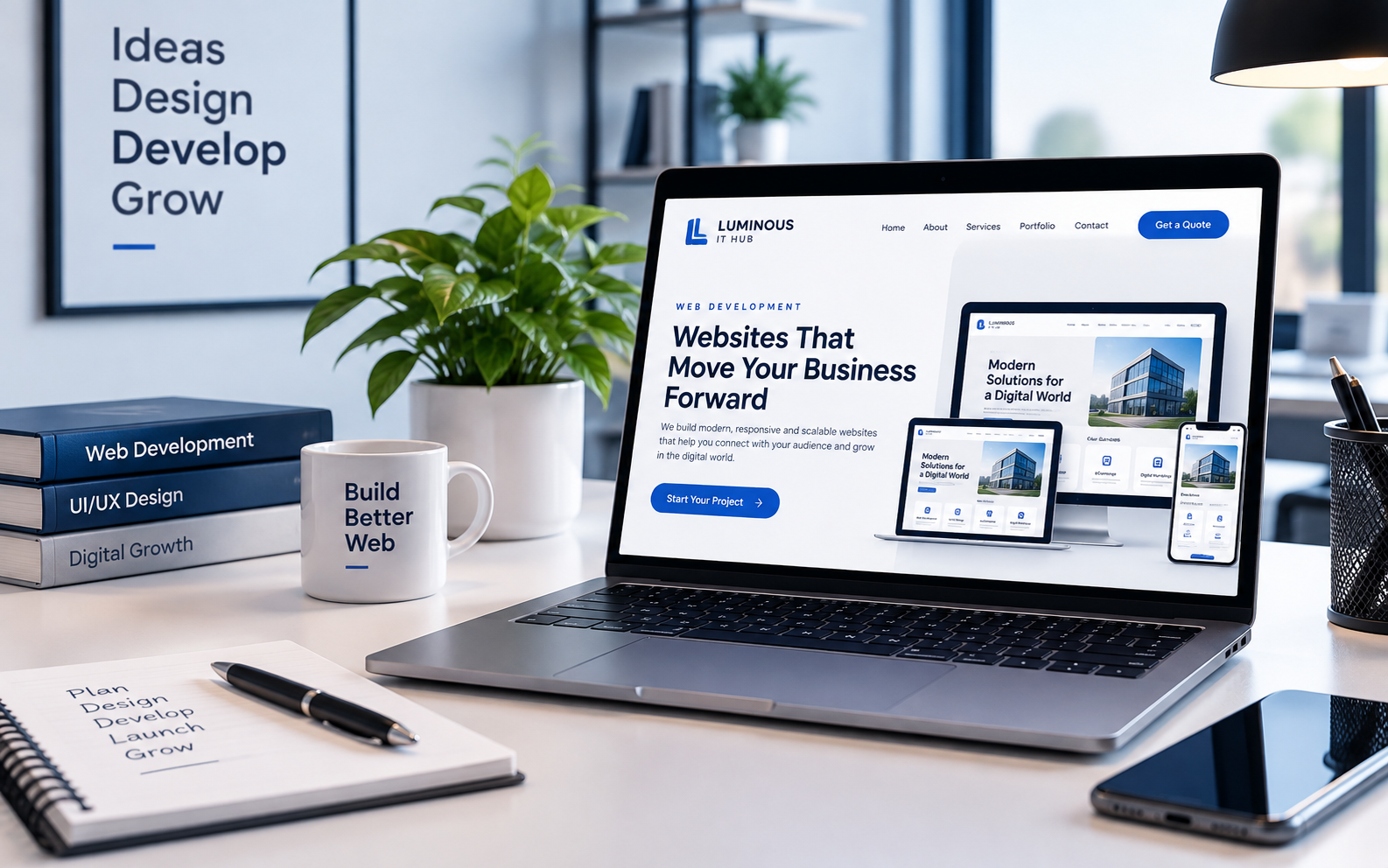 Web development